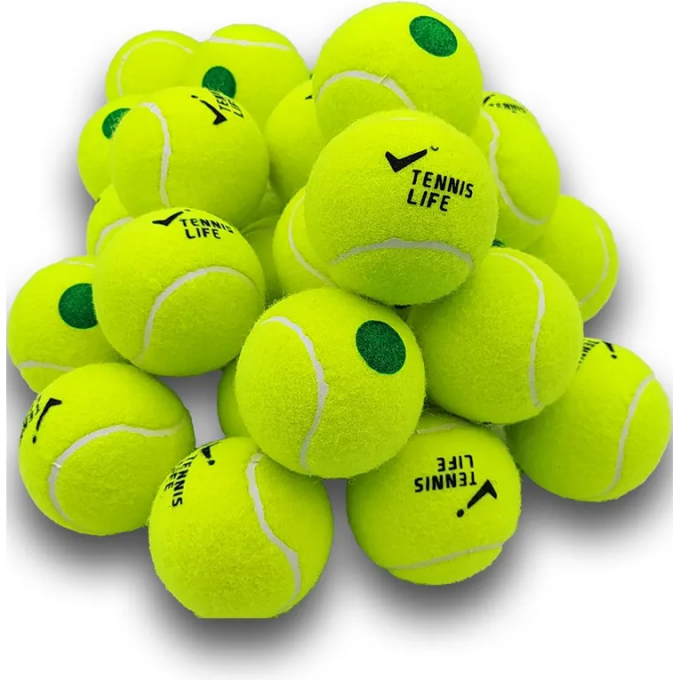 Детские мячи для тенниса DUNLOP TENNIS LIFE жёлтые с зелёной точкой / 48 шт TL-GREEN Детские мячи для тенниса DUNLOP TENNIS LIFE жёлтые с зелёной точкой / 48 шт TL-GREEN